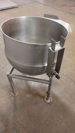 Groen #DT-60, Steam Kettle, Stainless Steel, 1986 - Image 5