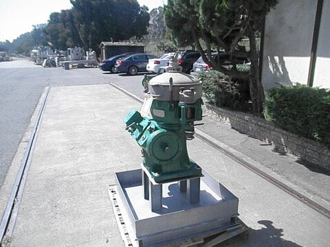 Alfa-Laval #MAB206-7.5, centrifuge, disc, batch, solid wall - Image 2
