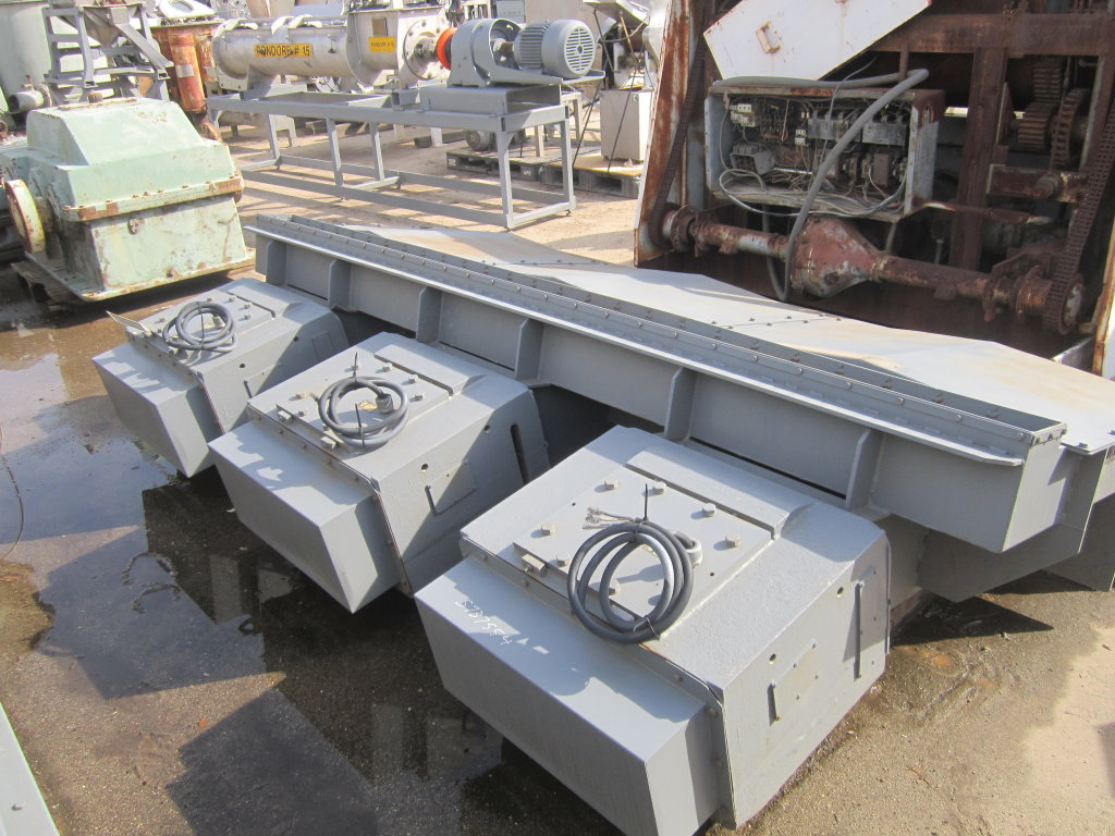 36" x 120" Eriez magnetic separator, Stainless Steel, drum (2 available) - Image 5