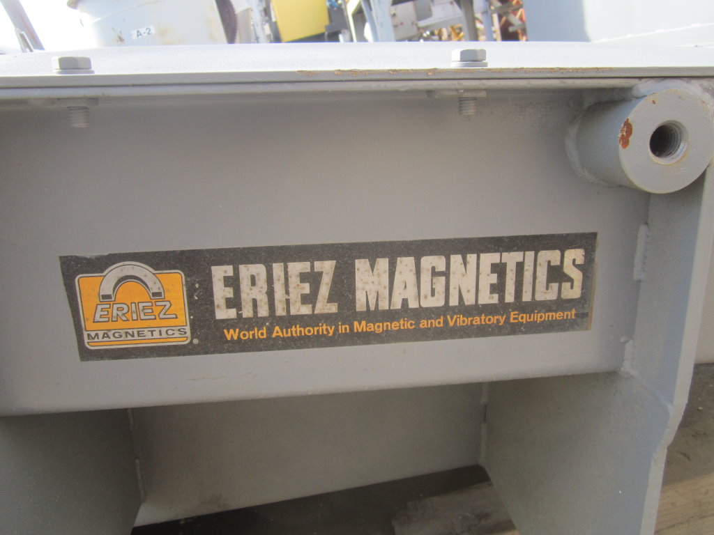 36" x 120" Eriez magnetic separator, Stainless Steel, drum (2 available) - Image 7