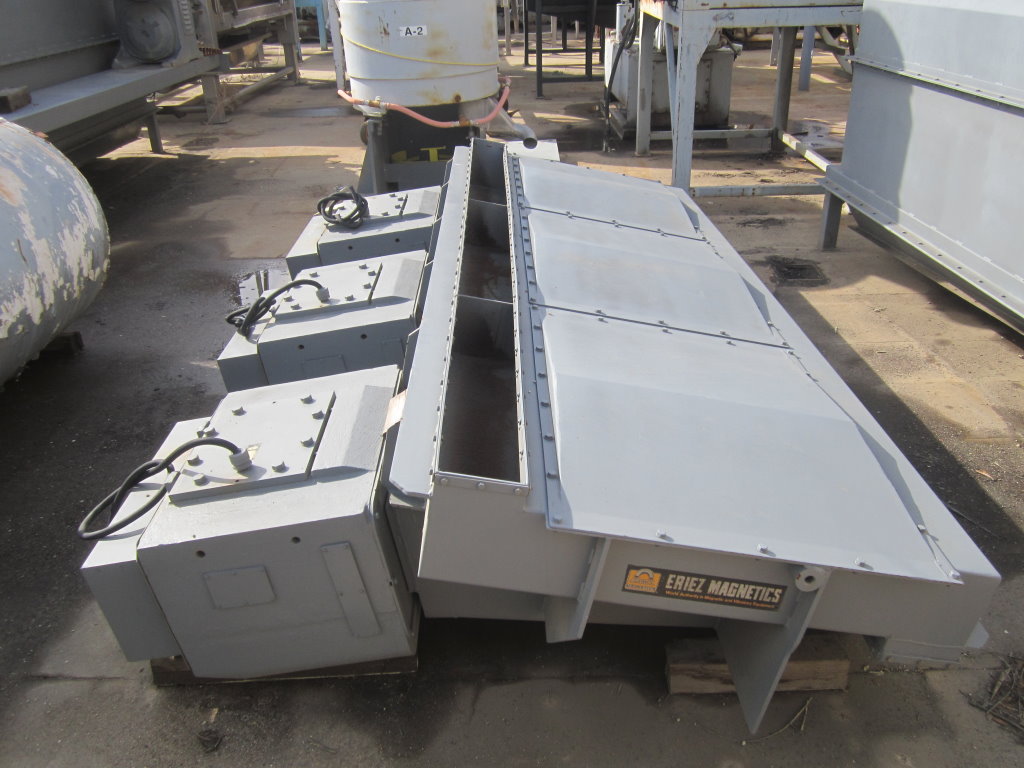 36" x 120" Eriez magnetic separator, Stainless Steel, drum (2 available) - Image 8