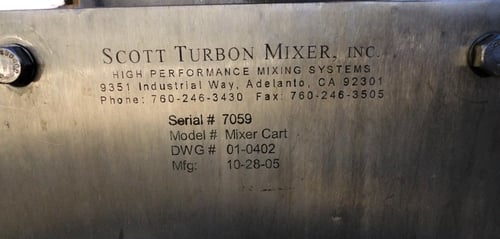 265 gallon Feldmeier reactor, 316L Stainless Steel, 100 psi, jacketed - Image 7