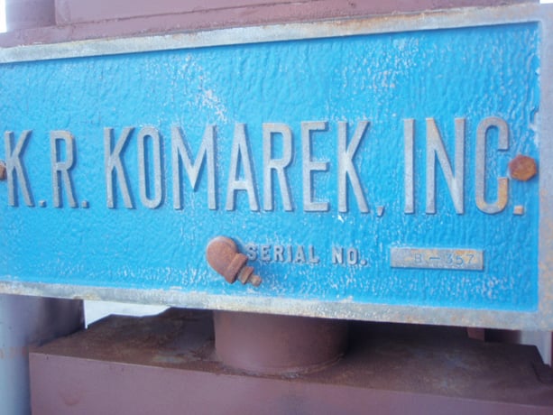 KR Komarek #B, briquetting press, 30 HP - Image 10