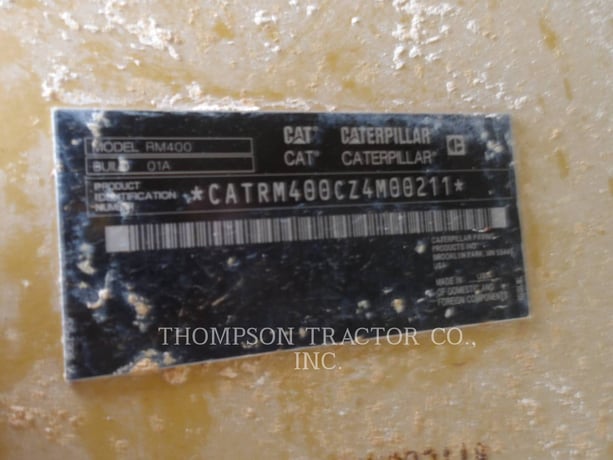 Caterpillar RM400, 310 hours, S/N: Z4M00211, 2024 - Image 8