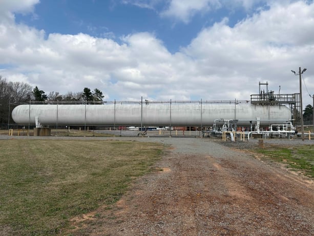 90000 gallon 317 psi, Wyatt, bullet tank, 1997 - Image 1
