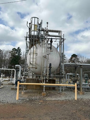 90000 gallon 317 psi, Wyatt, bullet tank, 1997 - Image 2