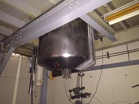 200 gallon TK, Reactor, Stainless Steel, jacketed, sweep agit, 45 psi - Image 6