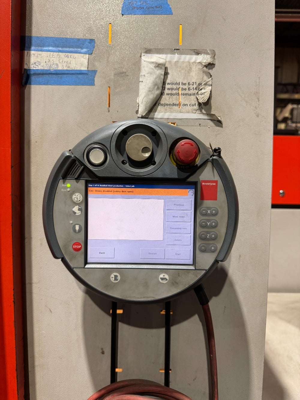 Bystronic #ByLaser-2200M, CNC Co2 Laser, 2200 watt, 60" x 30" working area, 15 mm mild steel, 6 mm stainless - Image 6