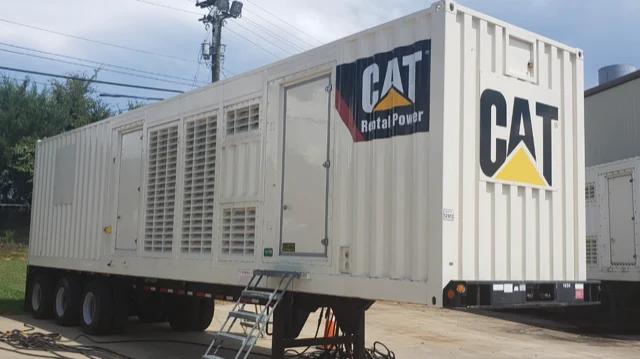 1825 KW Caterpillar #3516B, Diesel Generator, Sound Attenuated 40' Containerized Power Module, 1800 RPM - Image 1