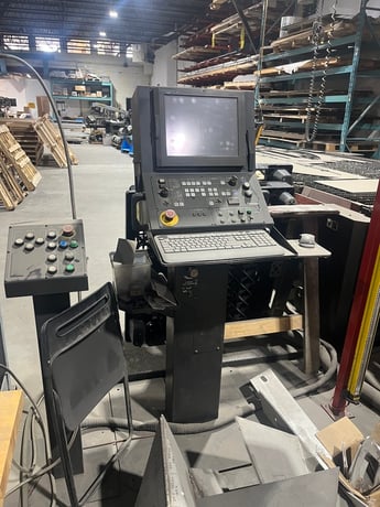 Amada #FO-4020NT, CNC Co2 Laser, 6' x 13' table, 4 KW, Donaldson dust collector, chiller, Fanuc CNC, 2004 - Image 4