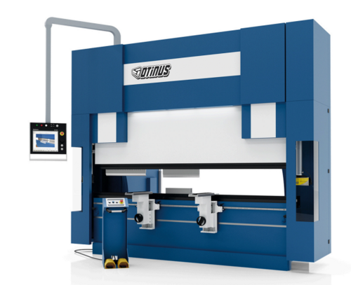66 Ton, Otinus #PBO-2106-PRO, Hydraulic Press Brake, 7' overall, 12" stroke, 16" throat, Delem DA-66T - Image 1