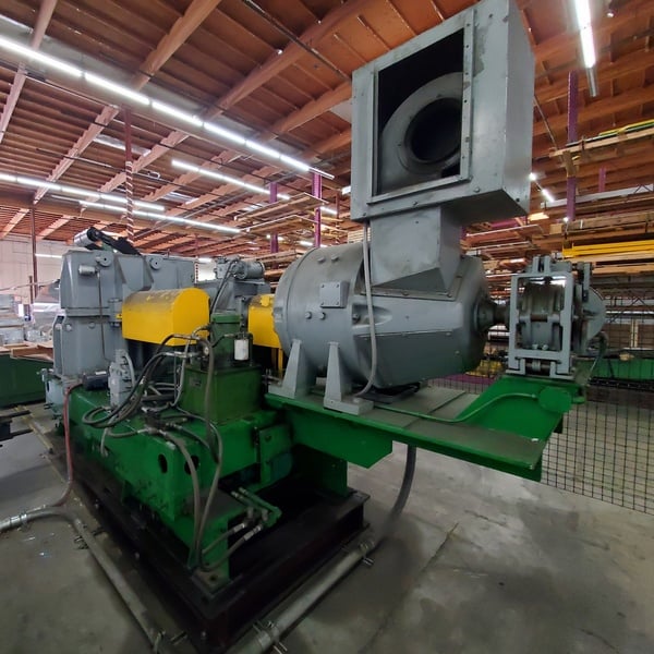 20000 lb. Uncoiler, 60" width, 50 HP, hydraulic mandrel, 15.5" ID - Image 3