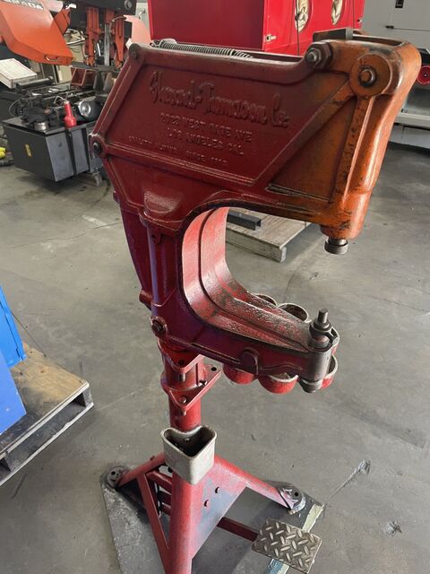 Shepard Thomason #105, Brake Riveter, 8" throat - Image 2