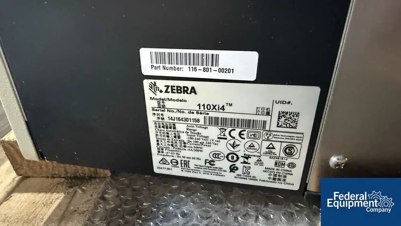 Zebra #110XI4, Printer - Image 2