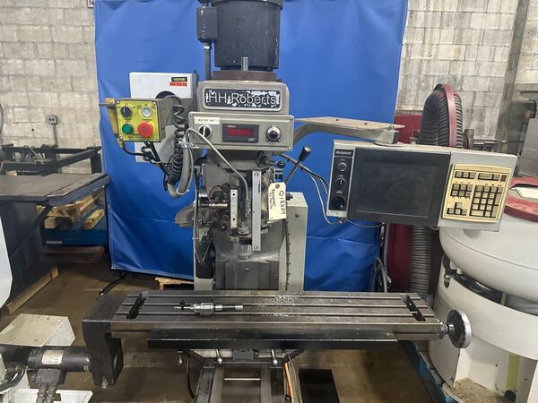 Bridgeport #EZ-Trak-DX, CNC vertical knee mill, 9" x48" table, 2 HP, 36" X, 12" Y, 16" W, 5" Z, R-8, 60-4200 - Image 3