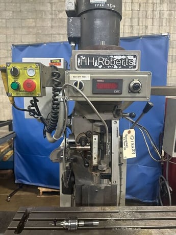 Bridgeport #EZ-Trak-DX, CNC vertical knee mill, 9" x48" table, 2 HP, 36" X, 12" Y, 16" W, 5" Z, R-8, 60-4200 - Image 4