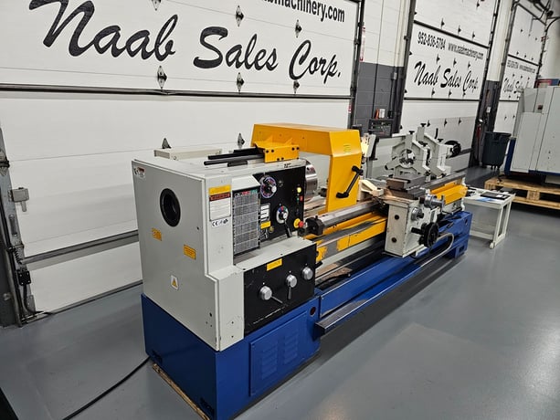 20" x 80" Summit #20X80B, Heavy-Duty Engine Lathe, 4-1/8" spindle bore, 10 HP main motor, 1400 RPM, 2-axis - Image 5