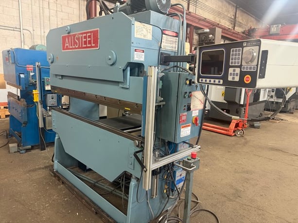 35 Ton, Allsteel #35-6, CNC Hydraulic Press Brake, 6' bending length, 62" between frames, 11.5" open height - Image 2