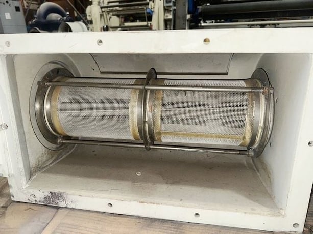 AZO #E650-C1, Rotary Screen, 2 HP Baldor Electric motor, 575 Volts, 2000 - Image 8
