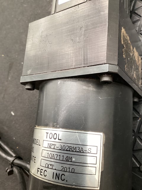 Finishing Equipment Co. #NFT-302RM3A-S, Servo Nutrunner, 200 watt, 3/4" drive, 2.6 amps - Image 3