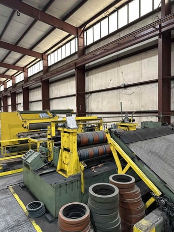 60" x .187" Delta, Loop Slitting Line, 40,000 lb, 20"/24" ID, 72" outside dimension, LR - Image 3