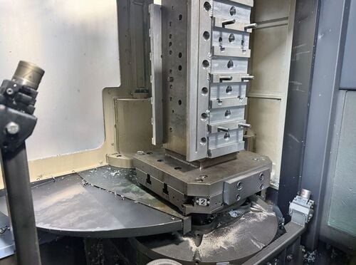 Daewoo Doosan #HC-400, horizontal machining center, 23.6" X, 22" Y, 22.2" Z, 10000 RPM, 25 HP, 40 automatic - Image 5