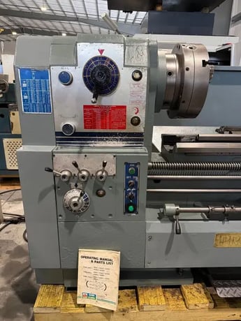 26"/35" x 90" Promax #LG-2690, engine lathe, 16" Bison chuck, 3-jaw, 4-1/16" spindle bore, D1-11, Newall - Image 7