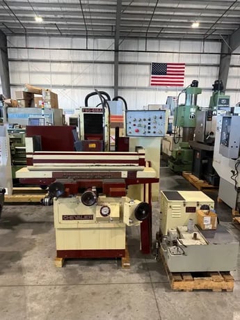 6" x 18" Chevalier #FSG-618AD, automatic surface grinder, 8" x 1/2" x 1-1/4" wheel, 16-82 FPM, hydraulic - Image 2