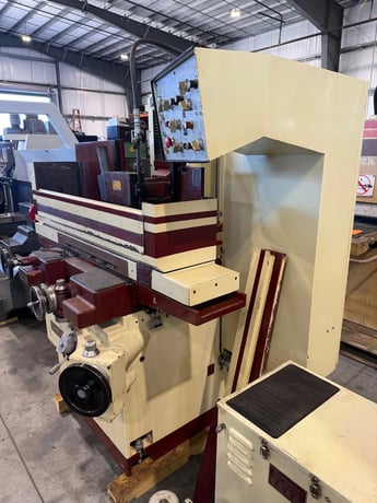 6" x 18" Chevalier #FSG-618AD, automatic surface grinder, 8" x 1/2" x 1-1/4" wheel, 16-82 FPM, hydraulic - Image 6