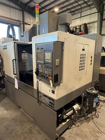 Samsung #MCV-50, CNC vertical machining center, 30 side mount tool changer, 35.4" X, 19.6" Y, 20" Z, 12000 - Image 4