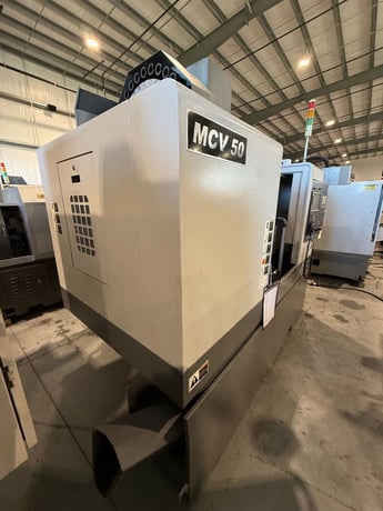 Samsung #MCV-50, CNC vertical machining center, 30 side mount tool changer, 35.4" X, 19.6" Y, 20" Z, 12000 - Image 5