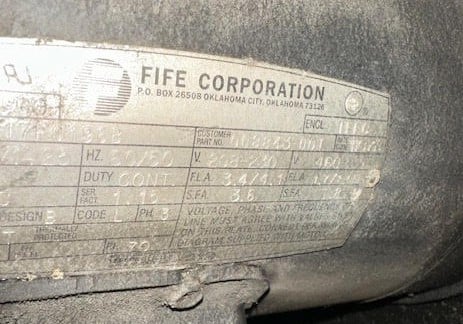 FIFE, EV752B-6, hydraulic power unit - Image 5