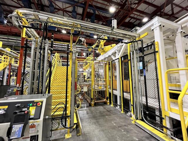 4000 Ton, Krauss Maffei #4000-17200MX, injection molding press, 2017 - Image 7