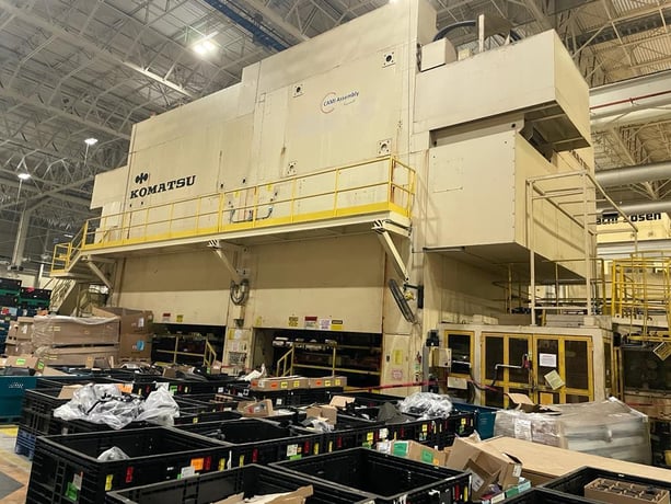 2400 Ton, Komatsu #TS8-1600-800-3600-5400, 2 Slide transfer press - Image 1