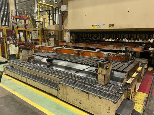 2400 Ton, Komatsu #TS8-1600-800-3600-5400, 2 Slide transfer press - Image 2