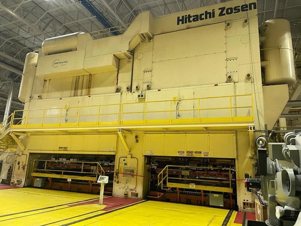 3500 Ton, IHI #TS8-2300-1200-4200-6100, 2 slide transfer press, (2 available) - Image 1