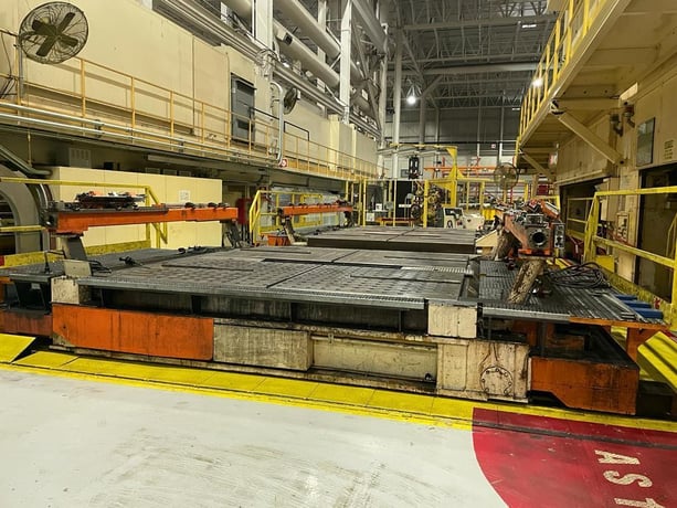 3500 Ton, IHI #TS8-2300-1200-4200-6100, 2 slide transfer press, (2 available) - Image 5