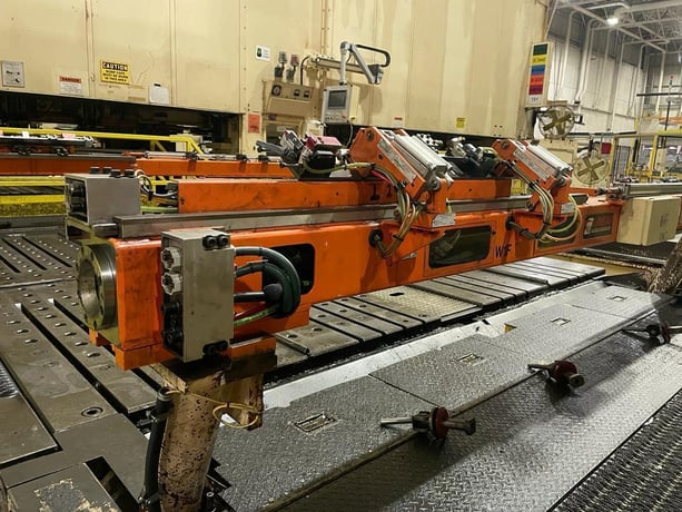 3500 Ton, IHI #TS8-2300-1200-4200-6100, 2 slide transfer press, (2 available) - Image 6