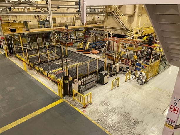 3500 Ton, IHI #TS8-2300-1200-4200-6100, 2 slide transfer press, (2 available) - Image 9