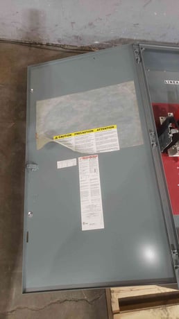 400 Amp. Square D #HU365R, Heavy Duty Safety Switch, 600 VAC - Image 4