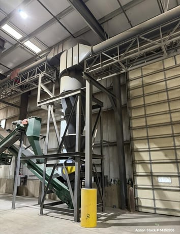 Imperial Systems #ALHO-24, Cyclone Dust Collector, 72" diameter, Carbon Steel Cyclone - Image 1