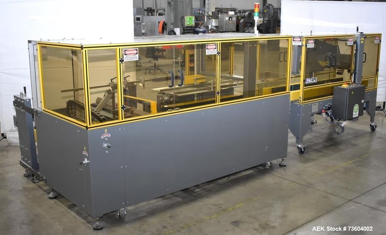 Paxiom Boxxer #T-18, Automatic Case Forming & Sealing System, 18 CPM, 16" x20" carton, Omron PLC - Image 4