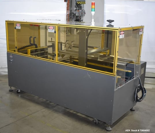 Paxiom Boxxer #T-18, Automatic Case Forming & Sealing System, 18 CPM, 16" x20" carton, Omron PLC - Image 9