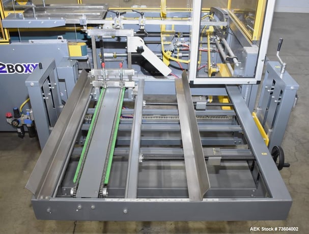 Paxiom Boxxer #T-18, Automatic Case Forming & Sealing System, 18 CPM, 16" x20" carton, Omron PLC - Image 10