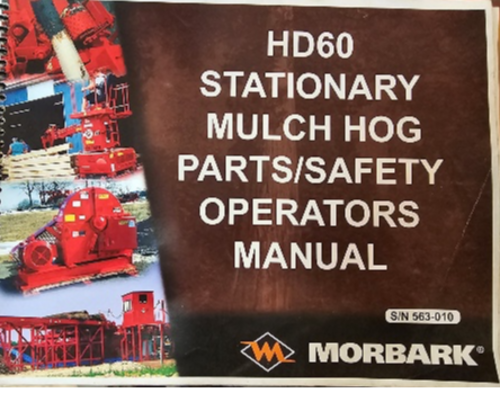 Morbark #HD60, Mulch Hog, infeed & metal detection - Image 9