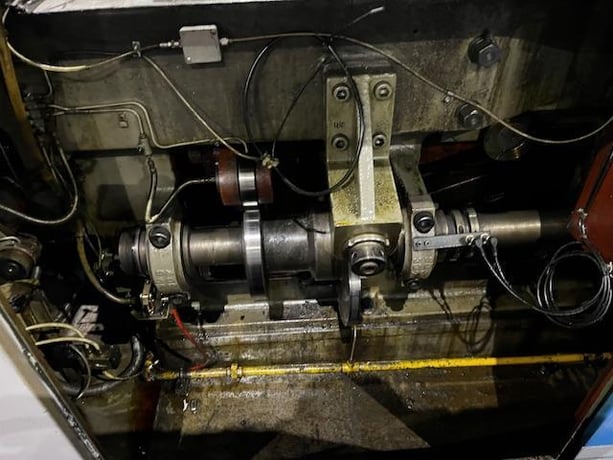 .63" x 5" Asahi Okuma #AOS-10, Cold Header, 1-die, 2-blow, 180 pieces/min., single plane wire straightener - Image 10