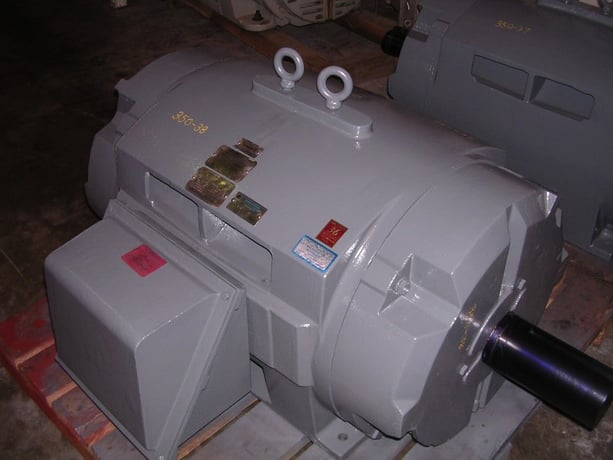 350 HP 1200 RPM Reliance, Frame 449TZ, DP, roller/ball, 460 V.(2 available) - Image 1