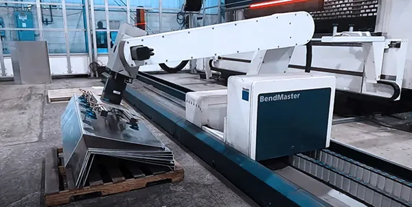 187 Ton, Trumpf #TruBend-5170-Cell-5000, hydraulic press brake, 10.5'OA, 107" between housing, 16" throat - Image 6