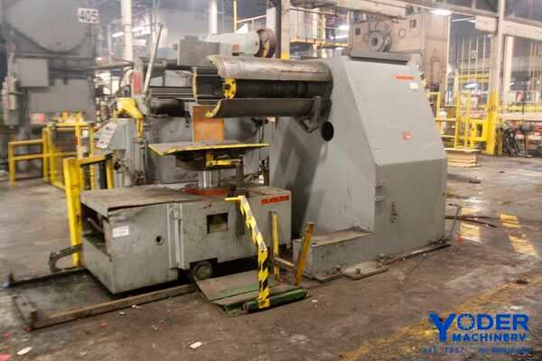 20000 lb. Automatic Feed Co. #204260, straightener, coil reel & car, 4-42" width, #64190 - Image 10