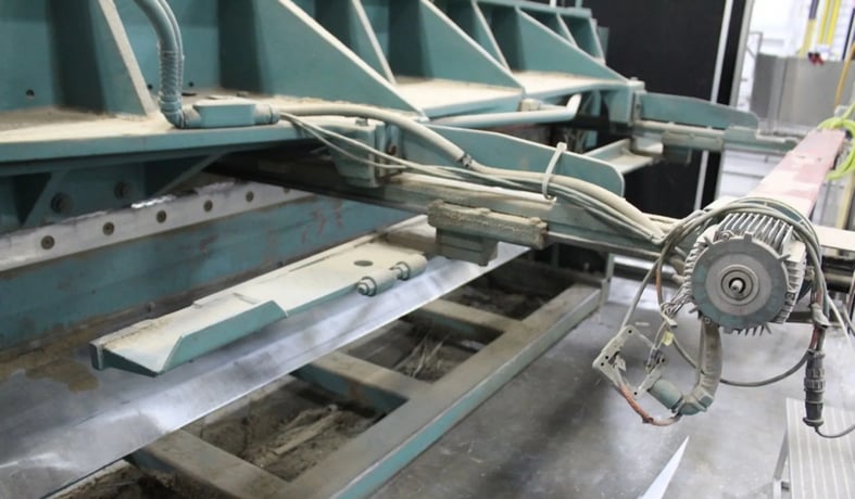 10 gauge x 10' Wysong #1010, Power Squaring Shear, 10' overall, 120" blade, 10 HP, 60 SPM - Image 9